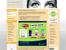 Tablet Screenshot of disatel.de
